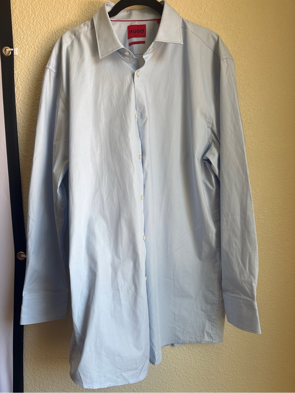 HUGO Light Blue Men's Dress Shirt